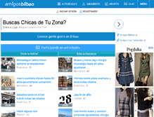 Tablet Screenshot of amigosbilbao.com
